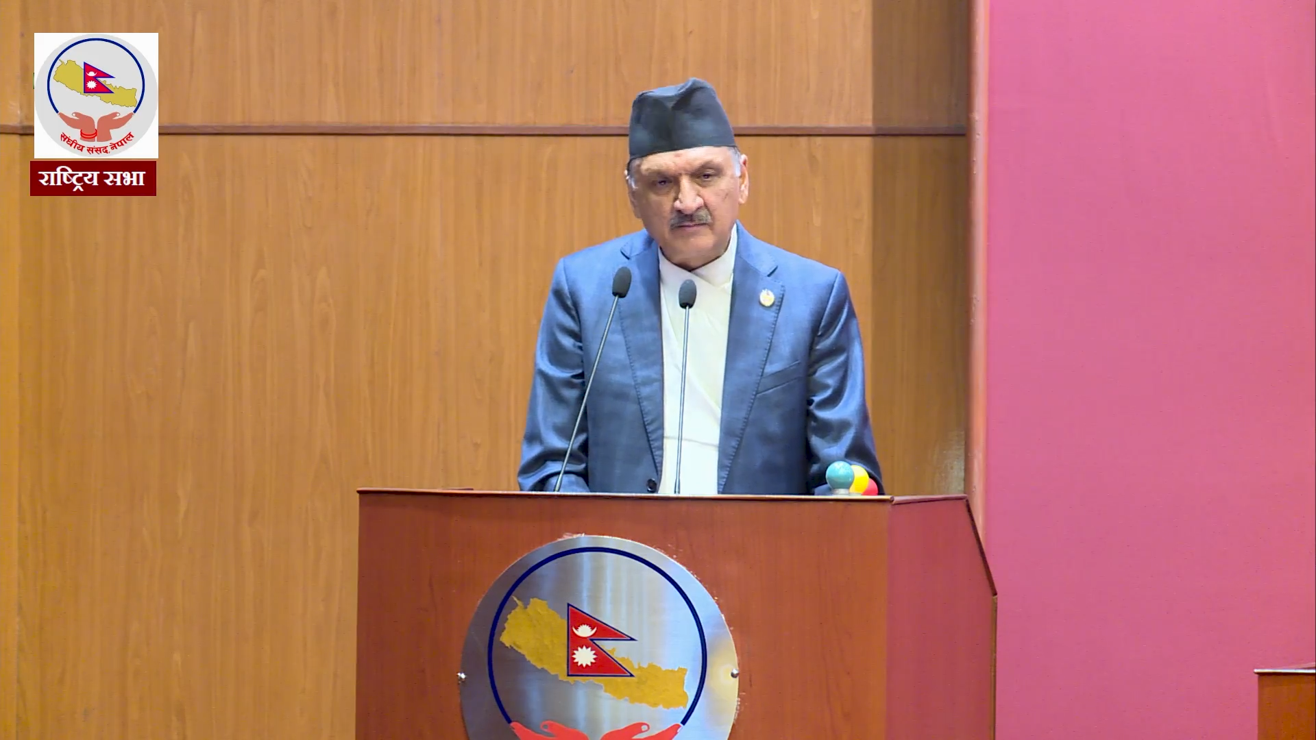 राष्ट्रिय सभामा बजेटमाथि उठेका प्रश्नहरूको जवाफ दिँदै अर्थमन्त्री 